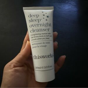 Thisworks Deep Sleep Overnight Face Cleanser Oat Amino Acids NEW